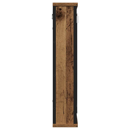 Bathroom Mirror Cabinet Old Wood 42x12x60 cm Engineered Wood