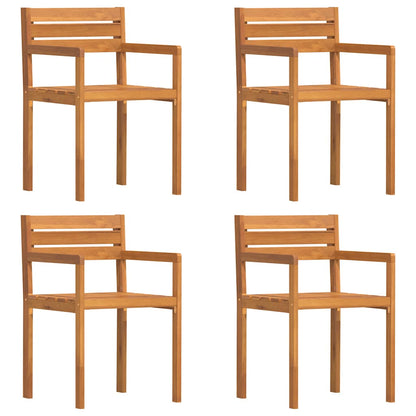 Garden Chairs 4 pcs 50x53x80 cm Solid Wood Acacia