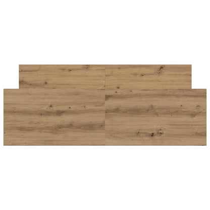 Bed Frame without Mattress Artisan Oak 140x200cm Engineered Wood