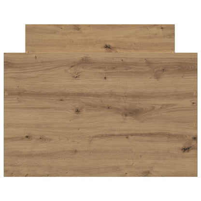 Bed Frame without Mattress Artisan Oak 90x200cm Engineered Wood