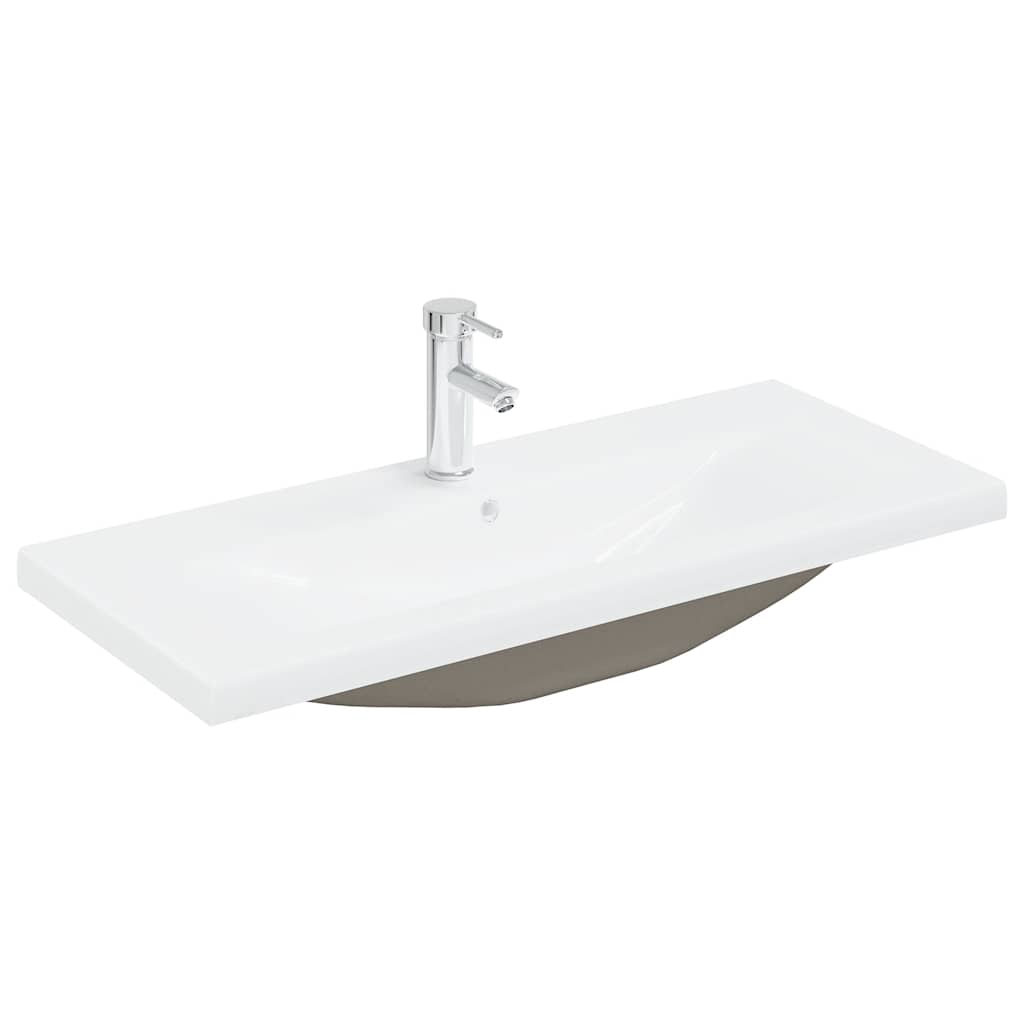 Sink Cabinet with Built-in Basin and Faucet Artisan Oak