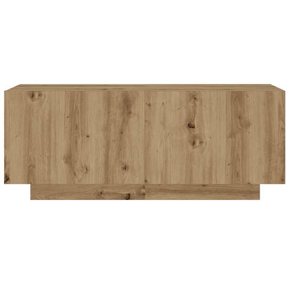 Bedside Cabinet Artisan Oak 100x35x40 cm Engineered Wood