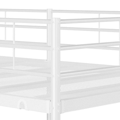 Bunk Bed without Mattress White 80x200 cm Steel
