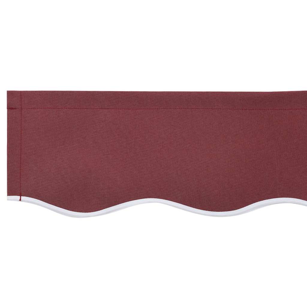 Awning Replacement Fabric Burgundy 350 x 200 cm Canvas
