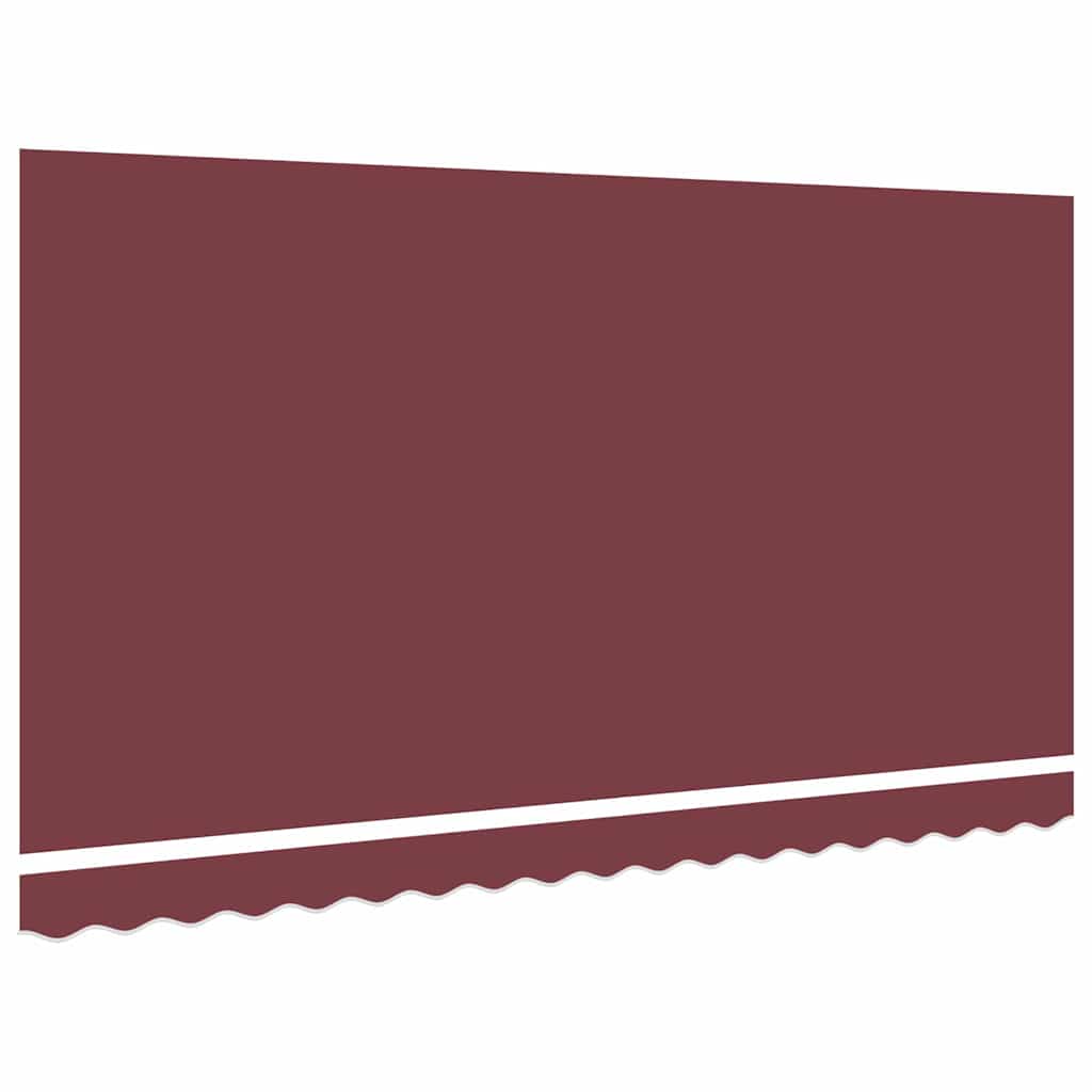 Awning Replacement Fabric Burgundy 400 x 200 cm Canvas