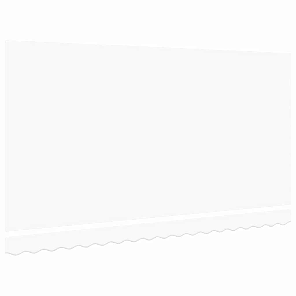 Awning Replacement Fabric White 400 x 200 cm Canvas