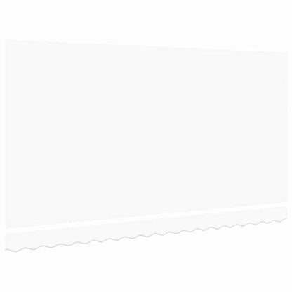 Awning Replacement Fabric White 400 x 200 cm Canvas
