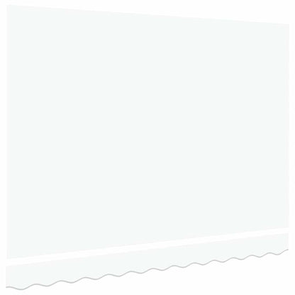 Awning Replacement Fabric White 300 x 250 cm Canvas