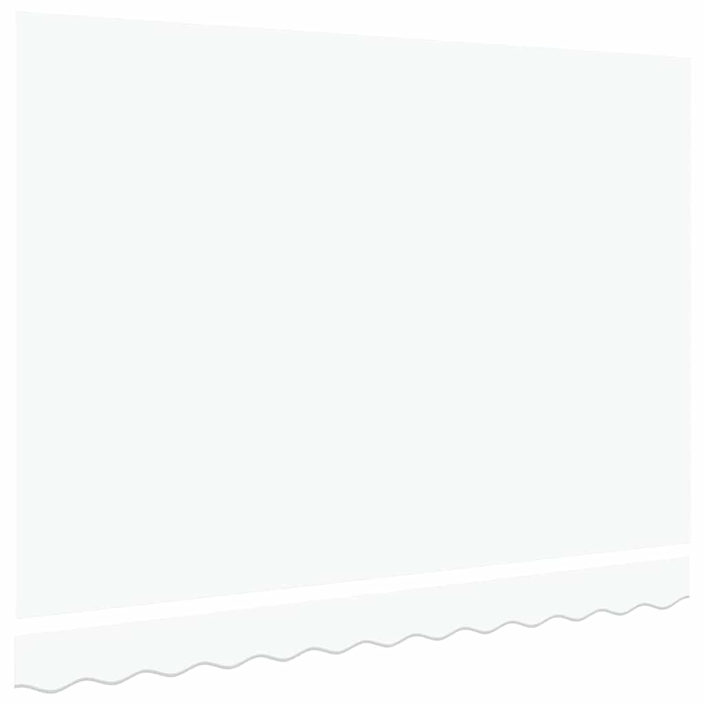 Awning Replacement Fabric White 350 x 250 cm Canvas