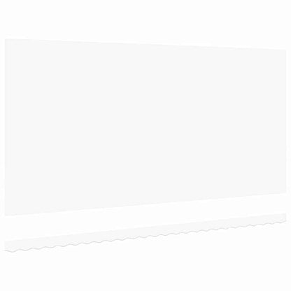 Awning Replacement Fabric White 600 x 300 cm Canvas