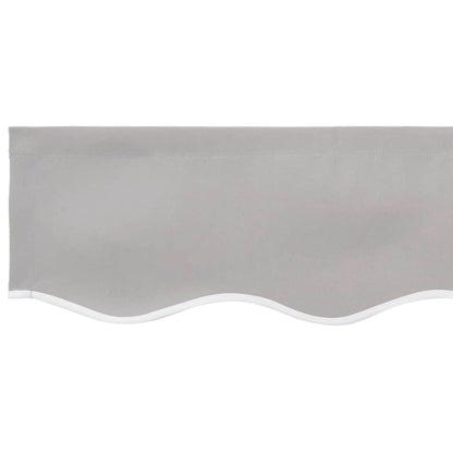 Awning Replacement Fabric Light grey 300 x 250 cm Canvas