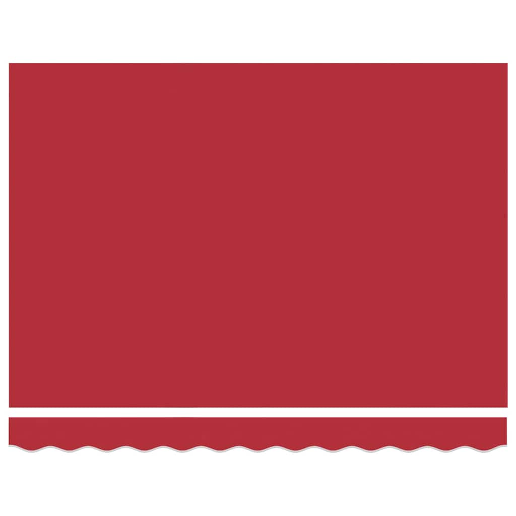 Awning Replacement Fabric Red 350 x 200 cm Canvas