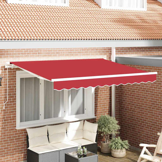 Awning Replacement Fabric Red 350 x 250 cm Canvas