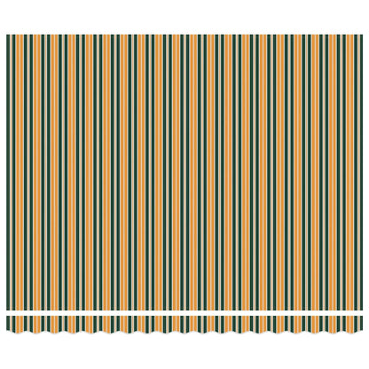 Awning Replacement Fabric Green and yellow 400 x 300 cm Canvas