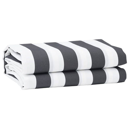 Awning Replacement Fabric Anthracite and white 3 x 2 m Fabric