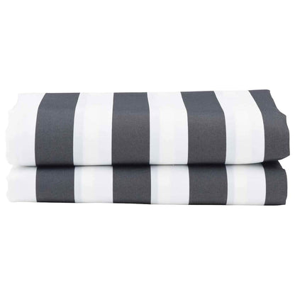 Awning Replacement Fabric Anthracite and white 3 x 2 m Fabric
