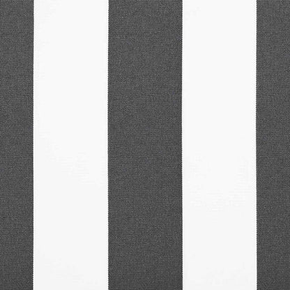 Awning Replacement Fabric Anthracite and white 3 x 2 m Fabric