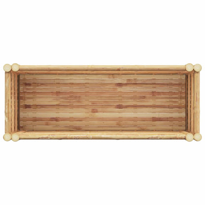 Garden Raised Bed Brown 90 x 35 x 70 cm Bamboo