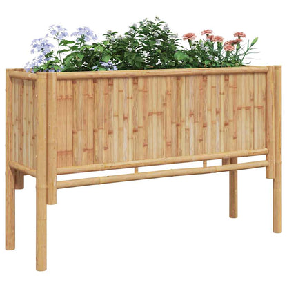 Garden Raised Bed Brown 110 x 35 x 70 cm Bamboo
