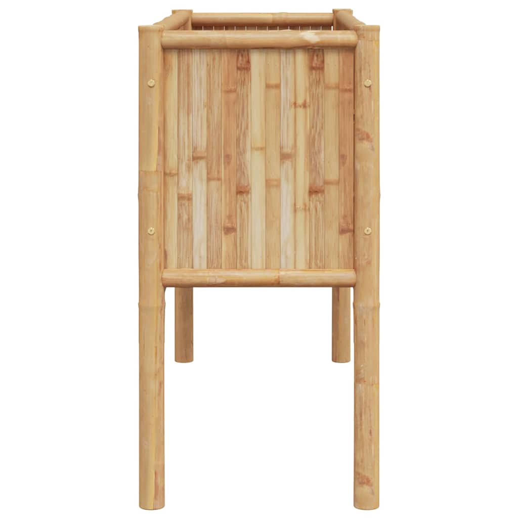 Garden Raised Bed Brown 110 x 35 x 70 cm Bamboo