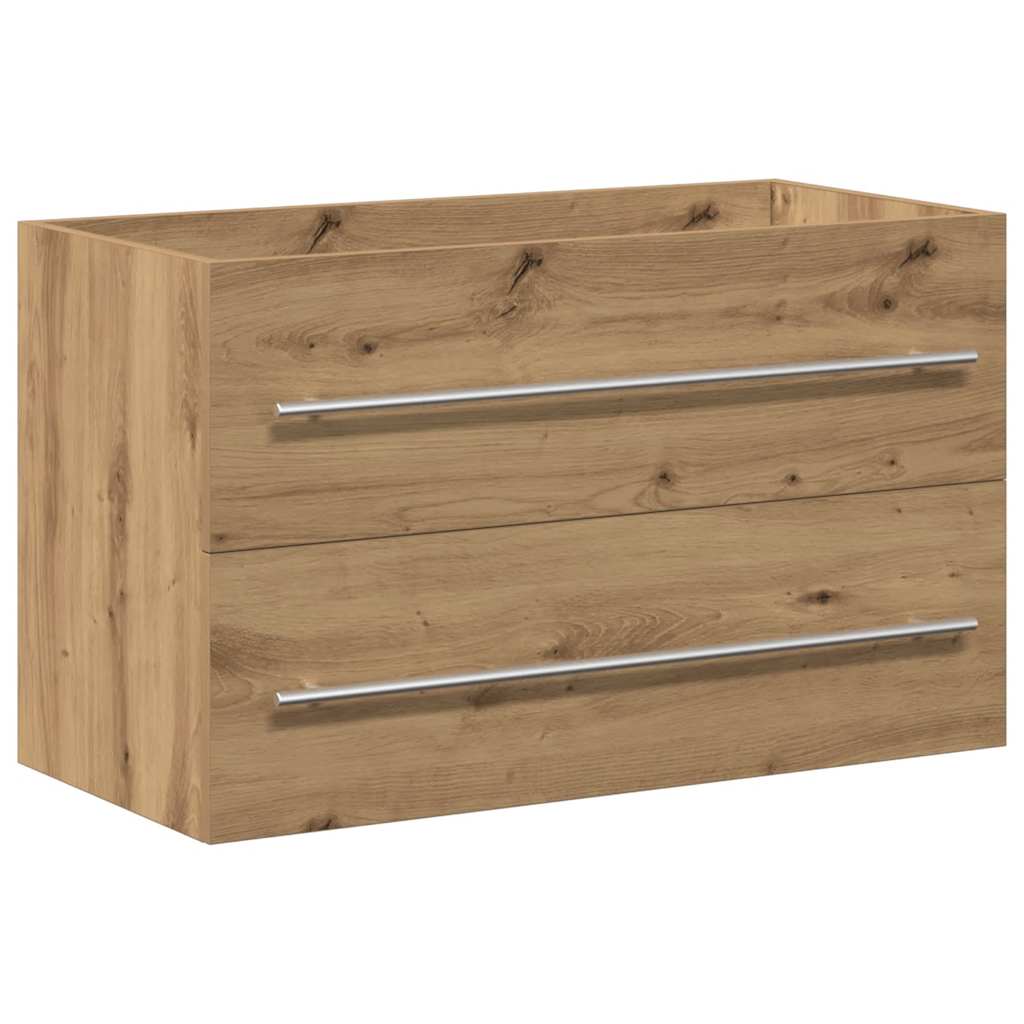 Bathroom Sink Cabinet Artisan Oak 80x38.5x48 cm Engineered Wood