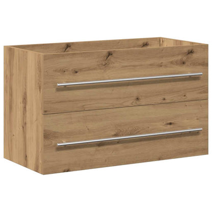 Bathroom Sink Cabinet Artisan Oak 80x38.5x48 cm Engineered Wood