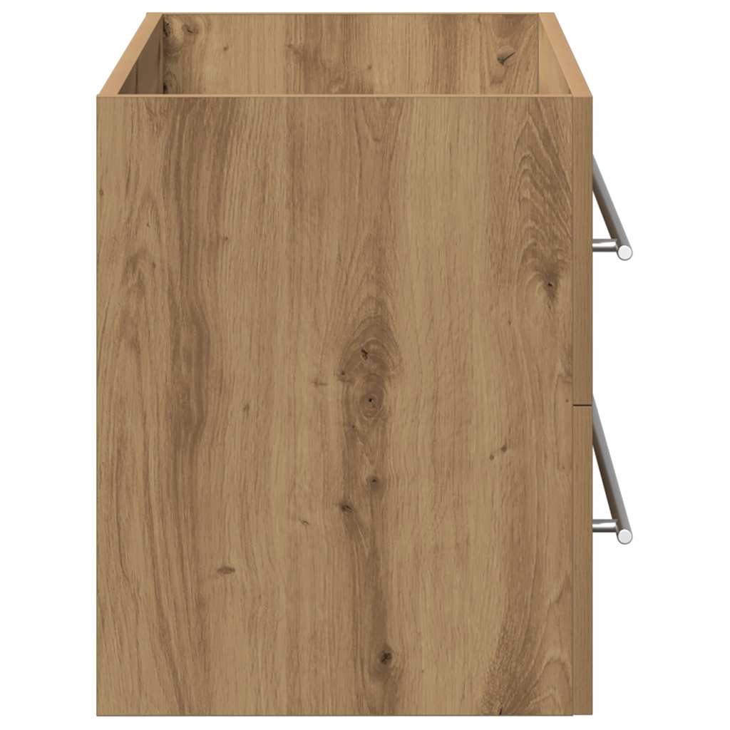 Bathroom Sink Cabinet Artisan Oak 80x38.5x48 cm Engineered Wood