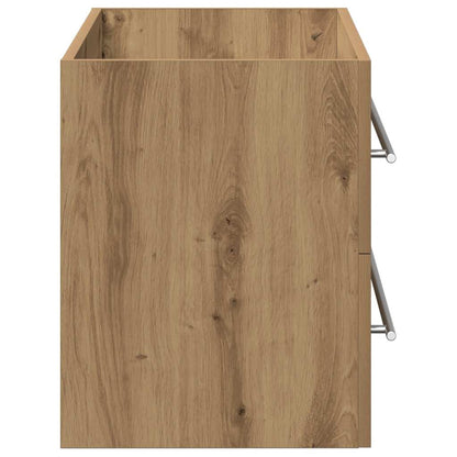 Bathroom Sink Cabinet Artisan Oak 80x38.5x48 cm Engineered Wood