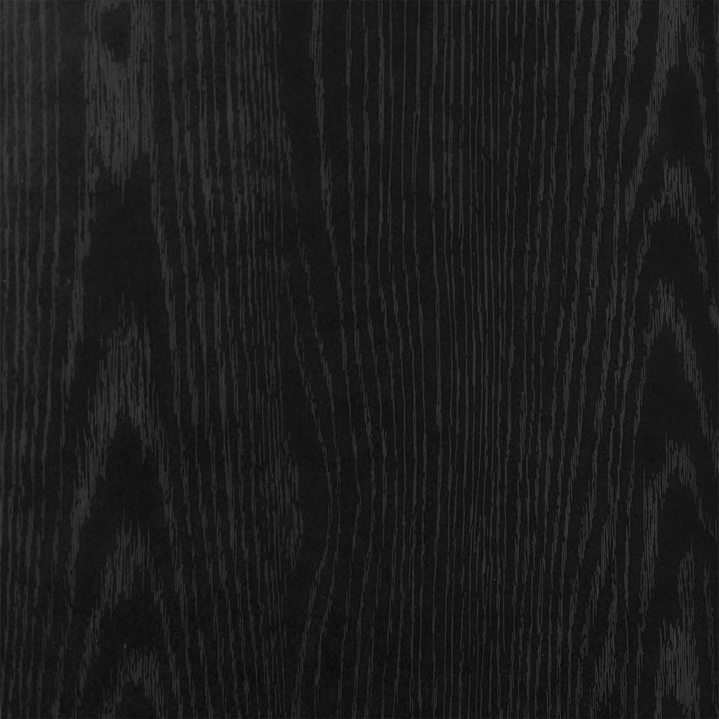 TV Cabinet Black Oak 135 x 39 x 30 cm Engineered Wood