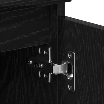 TV Cabinet Black 102 x 35 x 50 cm Engineered wood