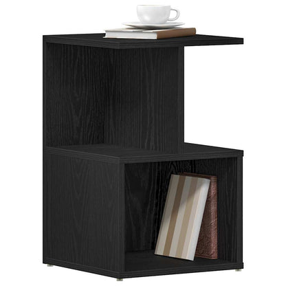 Bedside Cabinet 2 pcs Black oak 35 x 35 x 55 cm Engineered wood