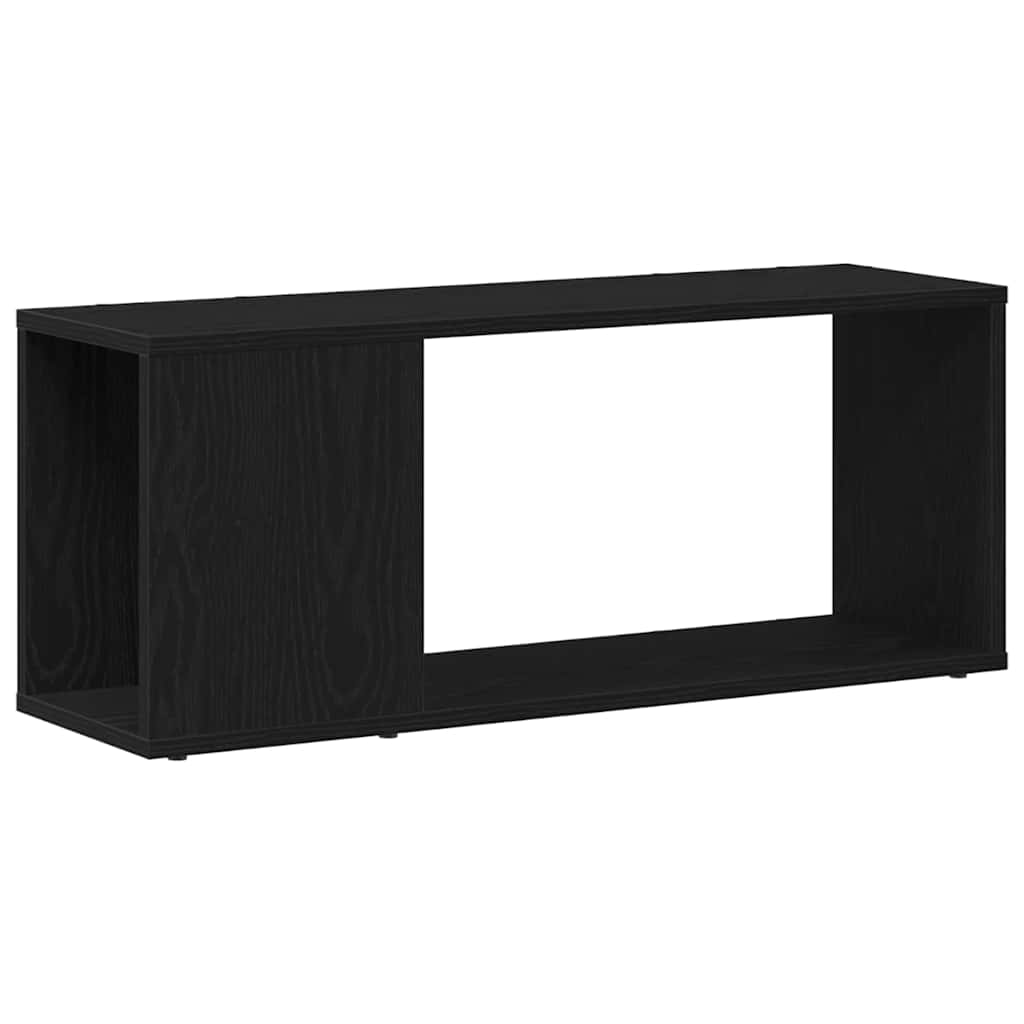 TV Cabinet Set Black Oak 80 x 24 x 32 cm Engineered Wood