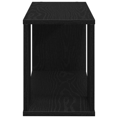 TV Cabinet Set Black Oak 80 x 24 x 32 cm Engineered Wood