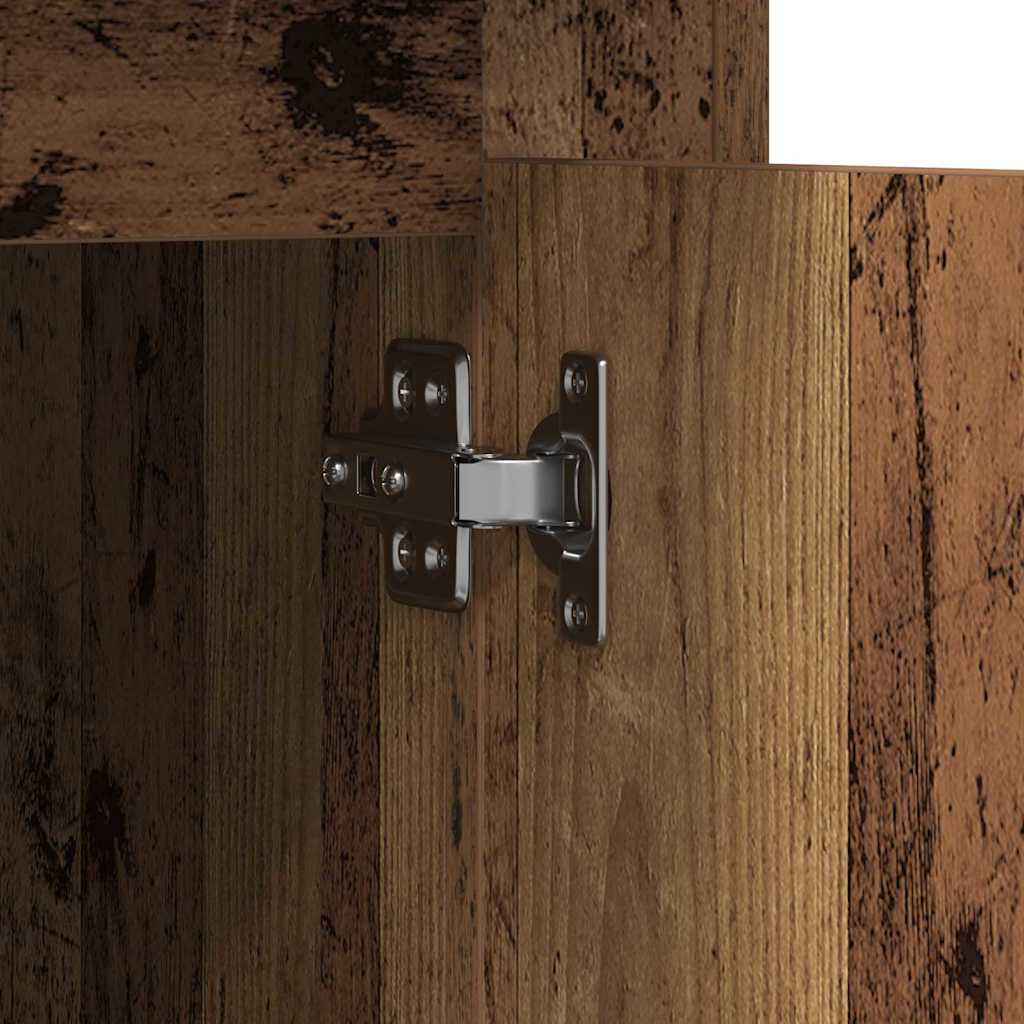 Desk with Drawer Old Wood 50 x 115 x 75 cm Engineered Wood