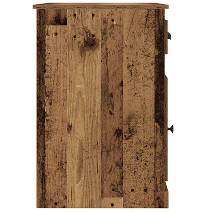 Desk with Drawer Old Wood 50 x 115 x 75 cm Engineered Wood