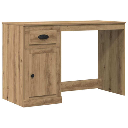 Desk with Drawer Artisan Oak 50 x 115 x 75 cm Engineered Wood