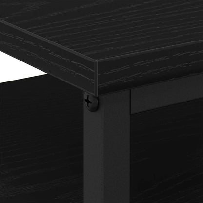 Bedside Cabinet with Drawer 2 pcs Black oak 44 x 45 x 60 cm