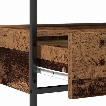 Console Table Old Wood 75 x 40 x 75 cm Engineered Wood