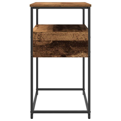 Console Table Old Wood 75 x 40 x 75 cm Engineered Wood
