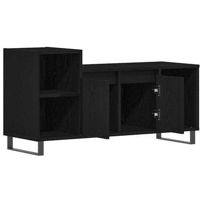 TV Cabinet Set Black Oak 100 x 35 x 55 cm Engineered Wood