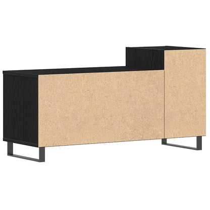 TV Cabinet Set Black Oak 100 x 35 x 55 cm Engineered Wood