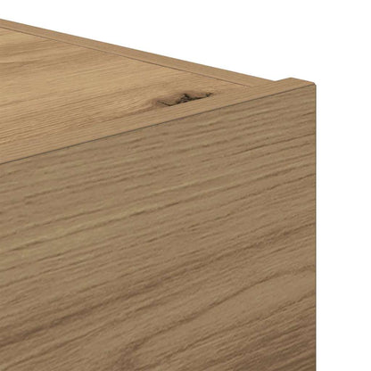 Bedside Cabinet with Drawer Artisan oak