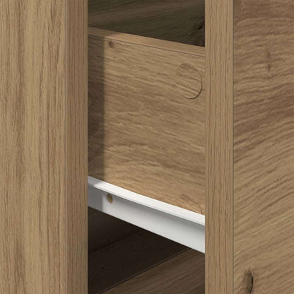 Wall-mounted Bedside Cabinet Artisan oak 50 x 39 x 41 cm