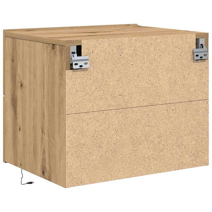 Wall-mounted Bedside Cabinet Artisan oak 50 x 39 x 41 cm