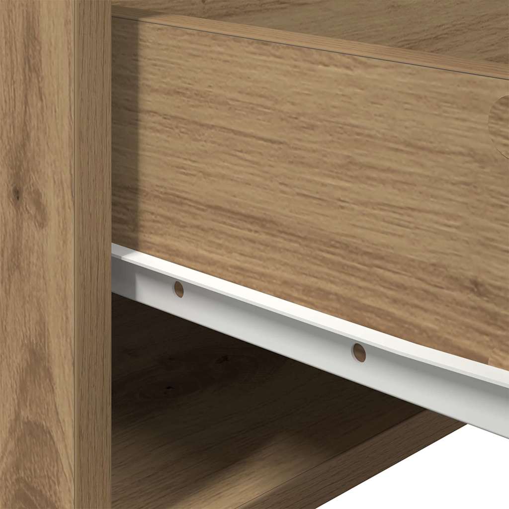 Wall-mounted Bedside Cabinet Artisan oak 50 x 36 x 30 cm