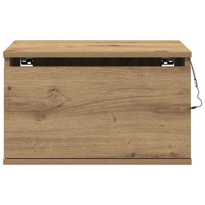 Wall-mounted Bedside Cabinet 2 pcs Artisan oak 50 x 36 x 30 cm