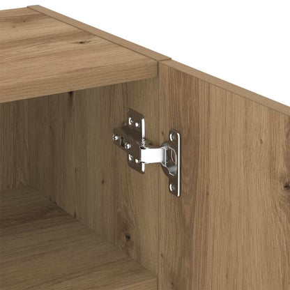 TV Cabinet Set Artisan Oak 40.5 x 30 x 102 cm Engineered Wood