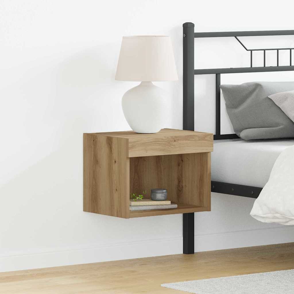 TV Cabinet Set Wall-mounted 2 pcs Artisan Oak 40 x 30 x 30 cm