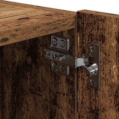 TV Wall Cabinet Old Wood 80 x 35 x 31 cm Engineered Wood