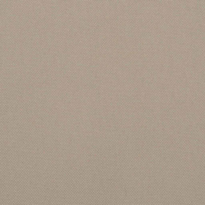Pallet Cushion for Bench Taupe 110 x 40 x 8 cm Oxford fabric